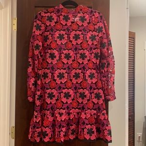 Asos floral dress with slip